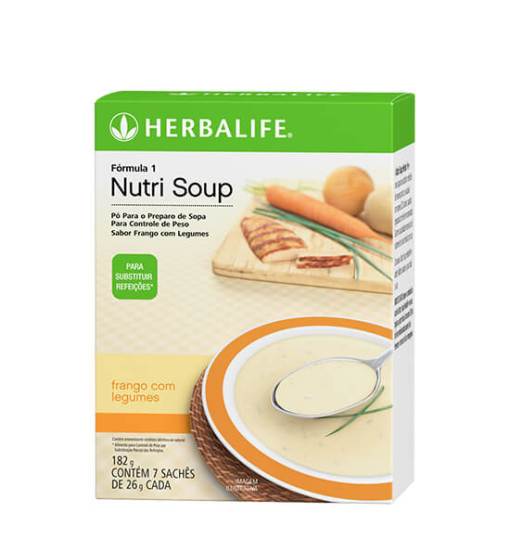 Nutri Soup Sache Frango com Legumes 1 Nutri Soup Sache Frango com Legumes