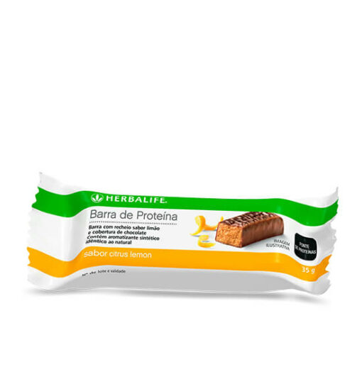 Barra de Proteína Herbalife Citrus Lemon 7 Barras