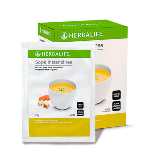 Sopa Herbalife Frango com Legumes
