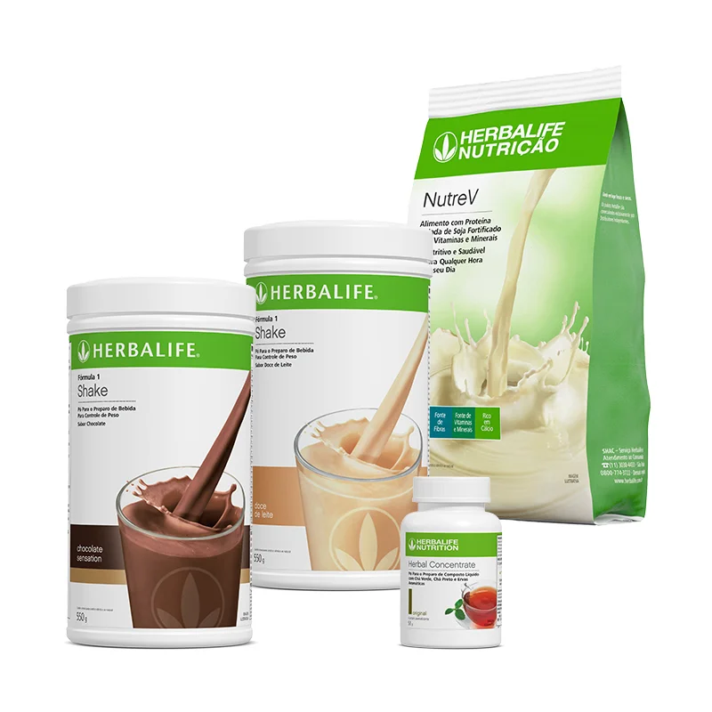 KIT HERBALIFE 3 - Mais opções para o seu dia 1 KIT HERBALIFE 3