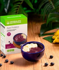 Açaí Proteico Herbalife 3 Açaí Proteico 5 Sachês