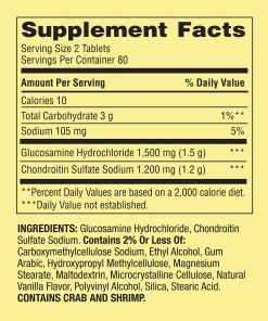 glucosamine chondroitin spring valley.1