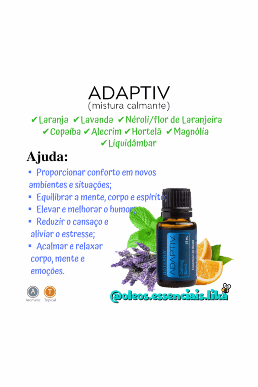Oleo Essencial Adaptiv Doterra 15ml - Imagem 3