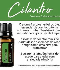 Oleo Essencial Cilantro Doterra (Coentro 15ml) 5 Oleo Essencial Cilantro Doterra (Coentro 15ml) - Imagem 3