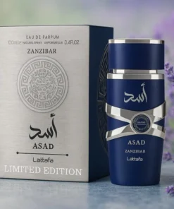 Perfume arabe lattafa asad Zanzibar Limited Edition - Original
