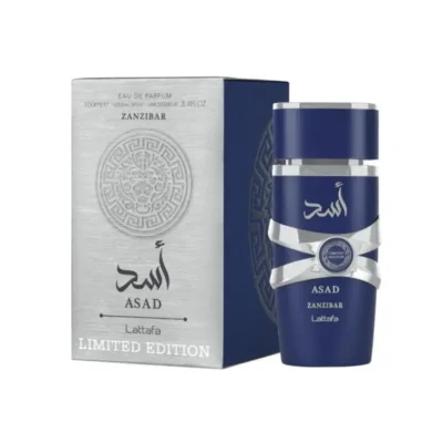 Perfume arabe lattafa asad Zanzibar Limited Edition - Original